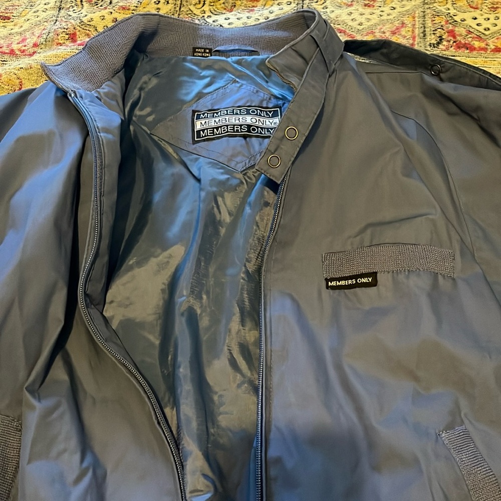 Vintage Members Only Blue Jacket